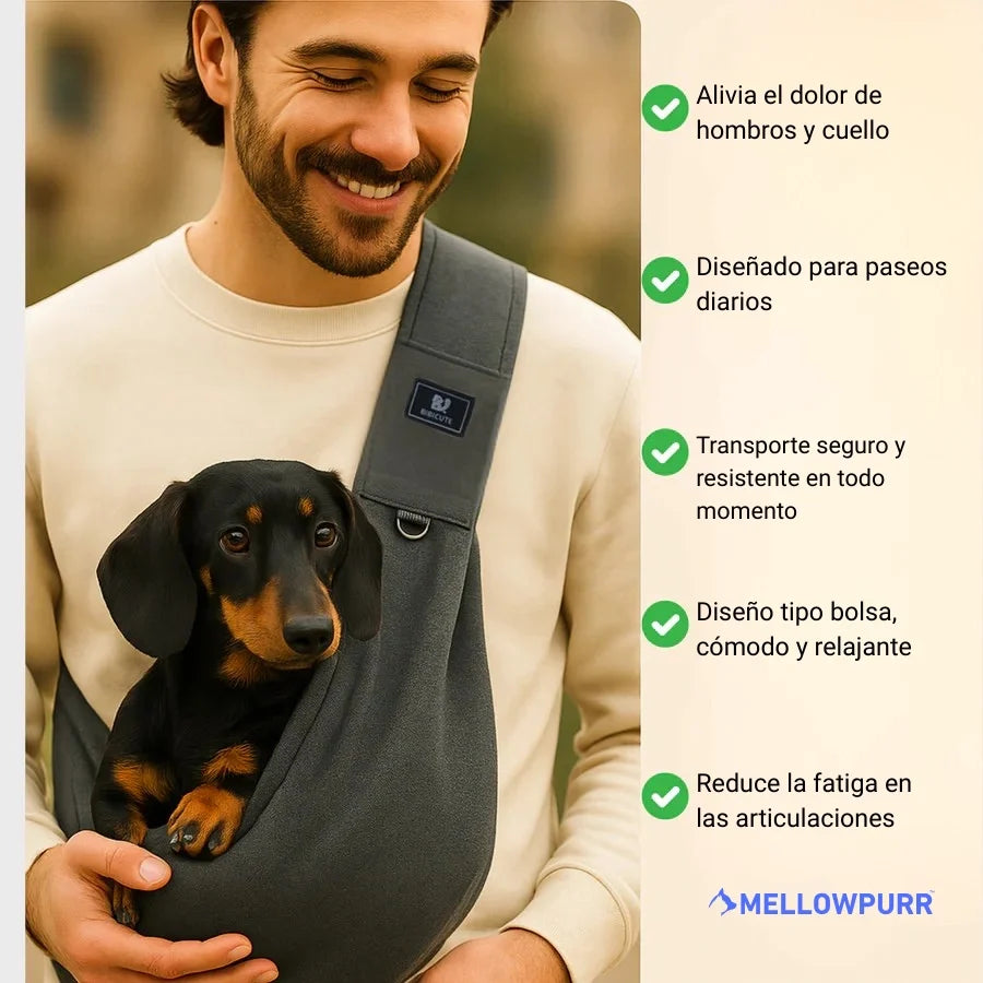 Bandolera de transporte para perros pequeños