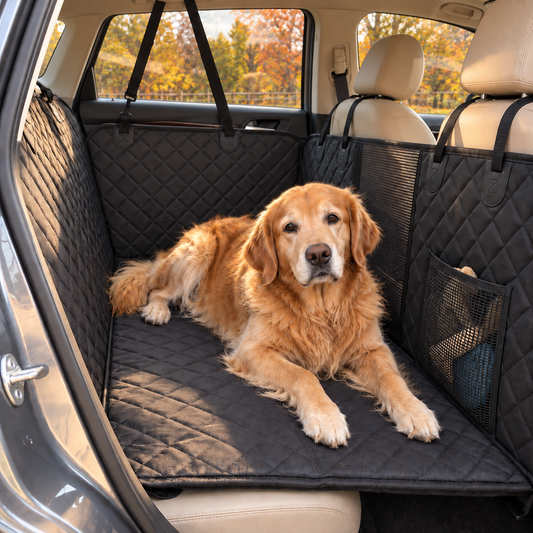 Protector de coche para perros con base rígida | CANMIGO