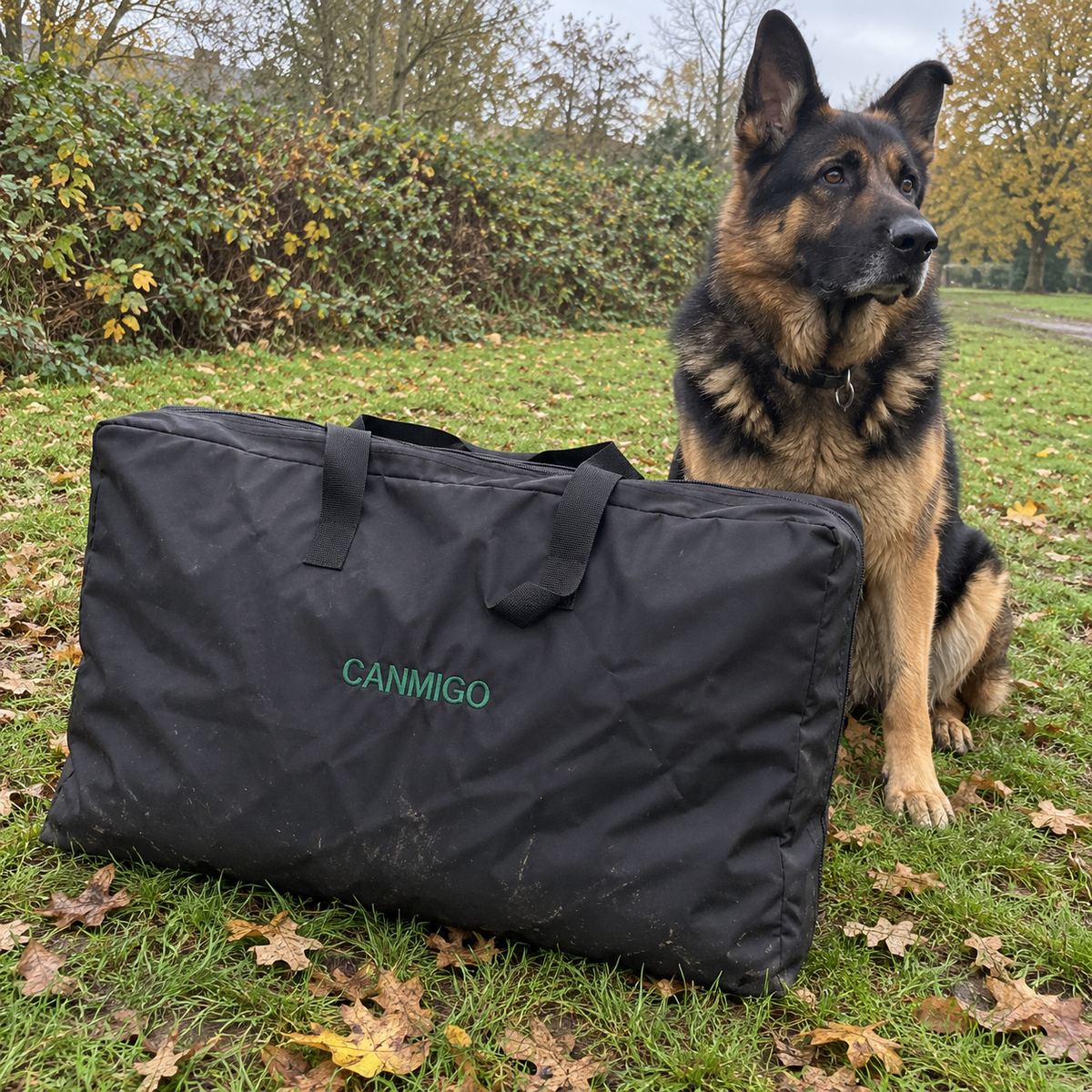 Protector de coche para perros con base rígida | CANMIGO
